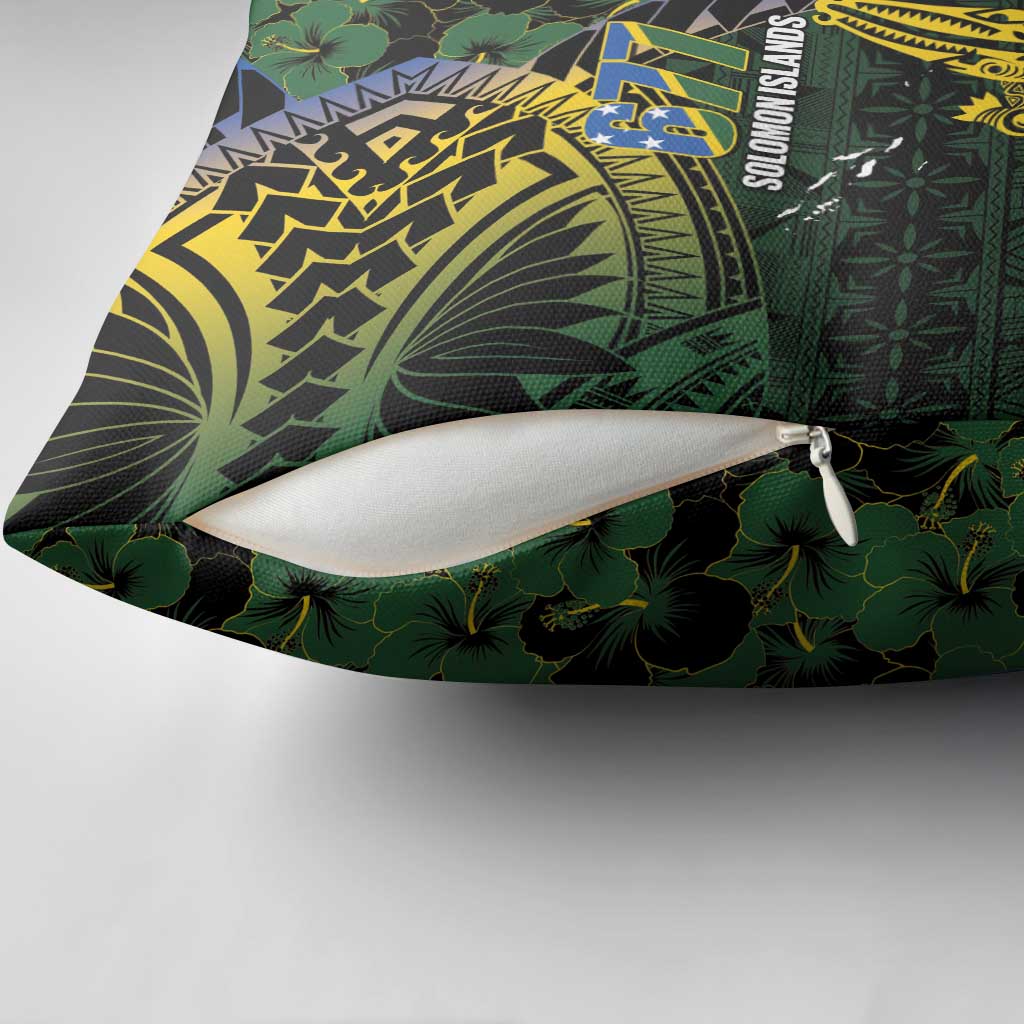 Solomon Islands Pillow Cover 677 Proud Crocodile Melanesian Pattern - Polynesian Pride