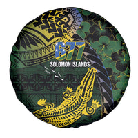 Solomon Islands Spare Tire Cover 677 Proud Crocodile Melanesian Pattern - Polynesian Pride