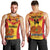 Custom Papua New Guinea Rugby Men Tank Top 2023 Go Kumuls Pacific Dynamic Style LT14 - Polynesian Pride