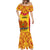 Custom Papua New Guinea Rugby Mermaid Dress 2023 Go Kumuls Pacific Dynamic Style LT14 - Polynesian Pride