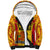 Custom Papua New Guinea Rugby Sherpa Hoodie 2023 Go Kumuls Pacific Dynamic Style LT14 Unisex Yellow - Polynesian Pride