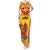 Custom Papua New Guinea Rugby Tank Maxi Dress 2023 Go Kumuls Pacific Dynamic Style LT14 Women Yellow - Polynesian Pride