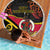 Vanuatu Unity Day Beach Blanket 29 November Coat Of Arms With Flag Style LT14 - Polynesian Pride