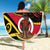 Vanuatu Unity Day Beach Blanket 29 November Coat Of Arms With Flag Style LT14 - Polynesian Pride