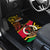 Personalised Vanuatu Unity Day Car Mats 29 November Coat Of Arms With Flag Style LT14 - Polynesian Pride