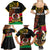 Personalised Vanuatu Unity Day Family Matching Summer Maxi Dress and Hawaiian Shirt 29 November Coat Of Arms With Flag Style LT14 - Polynesian Pride