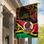 Vanuatu Unity Day Garden Flag 29 November Coat Of Arms With Flag Style LT14 House Flag Black - Polynesian Pride