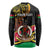 Personalised Vanuatu Unity Day Long Sleeve Shirt 29 November Coat Of Arms With Flag Style LT14 - Polynesian Pride