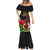 Personalised Vanuatu Unity Day Mermaid Dress 29 November Coat Of Arms With Flag Style LT14 - Polynesian Pride