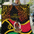 Vanuatu Unity Day Quilt 29 November Coat Of Arms With Flag Style LT14 Black - Polynesian Pride