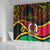 Vanuatu Unity Day Shower Curtain 29 November Coat Of Arms With Flag Style LT14 - Polynesian Pride