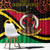 Vanuatu Unity Day Window Curtain 29 November Coat Of Arms With Flag Style LT14 - Polynesian Pride