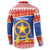 Personalized The Philippines Christmas Button Sweatshirt Pilipinas Parol - Maligayang Pasko!