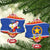 Personalized The Philippines Christmas Ceramic Ornament Pilipinas Parol - Maligayang Pasko!