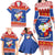 Personalized The Philippines Christmas Family Matching Long Sleeve Bodycon Dress and Hawaiian Shirt Pilipinas Parol - Maligayang Pasko!