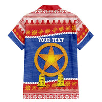 Personalized The Philippines Christmas Family Matching Mermaid Dress and Hawaiian Shirt Pilipinas Parol - Maligayang Pasko!