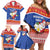 Personalized The Philippines Christmas Family Matching Off Shoulder Short Dress and Hawaiian Shirt Pilipinas Parol - Maligayang Pasko!