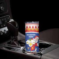 Personalized The Philippines Christmas Skinny Tumbler Pilipinas Parol - Maligayang Pasko!