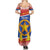 Personalized The Philippines Christmas Summer Maxi Dress Pilipinas Parol - Maligayang Pasko!