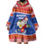 Personalized The Philippines Christmas Wearable Blanket Hoodie Pilipinas Parol - Maligayang Pasko!