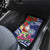 Guam Christmas Car Mats Poinsettia With Bougainvillea - Felis Pasgua!