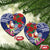 Guam Christmas Ceramic Ornament Poinsettia With Bougainvillea - Felis Pasgua!