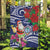 Guam Christmas Garden Flag Poinsettia With Bougainvillea - Felis Pasgua!