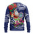 Guam Christmas Ugly Christmas Sweater Poinsettia With Bougainvillea - Felis Pasgua!