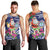 Guam Christmas Men Tank Top Poinsettia With Bougainvillea - Felis Pasgua!