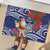 Guam Christmas Rubber Doormat Poinsettia With Bougainvillea - Felis Pasgua!