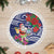 Guam Christmas Tree Skirt Poinsettia With Bougainvillea - Felis Pasgua!