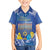 Personalised Hanukkah Jewish Festival Family Matching Puletasi and Hawaiian Shirt It's Lit - Polynesian Pattern