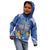 Personalised Hanukkah Jewish Festival Kid Hoodie It's Lit - Polynesian Pattern