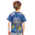 Personalised Hanukkah Jewish Festival Kid T Shirt It's Lit - Polynesian Pattern