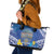 Hanukkah Jewish Festival Leather Tote Bag It's Lit - Polynesian Pattern