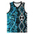 Turquoise Aotearoa Basketball Jersey Taniko Motifs With Paua Shell Kowhaiwhai - Polynesian Pride
