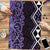 Purple Aotearoa Puzzle Taniko Motifs With Paua Shell Kowhaiwhai - Polynesian Pride