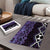 Purple Aotearoa Puzzle Taniko Motifs With Paua Shell Kowhaiwhai - Polynesian Pride