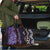 Purple Aotearoa Travel Bag Taniko Motifs With Paua Shell Kowhaiwhai - Polynesian Pride