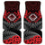 Aotearoa Kiwi Taniko Car Mats Silver Fern With Maori Koru Pattern