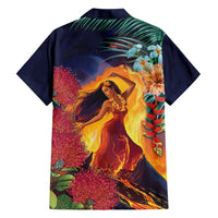Hawaii Kilauea Big Islands Hawaiian Shirt Pele Goddess With Tropical Flowers LT14 - Polynesian Pride
