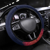 Hawaii Kilauea Big Islands Steering Wheel Cover Pele Goddess With Tropical Flowers LT14 Universal Fit Art - Polynesian Pride