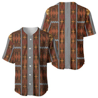 Malo e Lelei Tonga Baseball Jersey Tongan Ngatu Tapa Cloth LT14 - Polynesian Pride