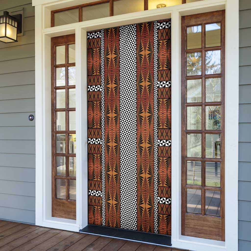 Malo e Lelei Tonga Door Cover Tongan Ngatu Tapa Cloth - Polynesian Pride