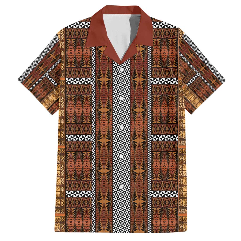 Malo e Lelei Tonga Family Matching Puletasi and Hawaiian Shirt Tongan Ngatu Tapa Cloth - Polynesian Pride