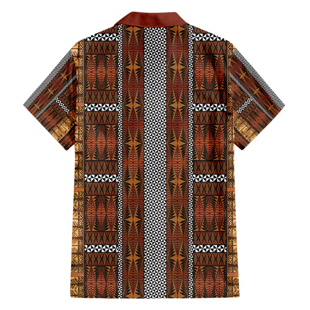 Malo e Lelei Tonga Family Matching Puletasi and Hawaiian Shirt Tongan Ngatu Tapa Cloth - Polynesian Pride