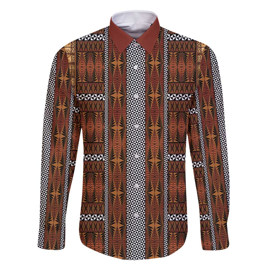 Malo e Lelei Tonga Family Matching Summer Maxi Dress and Hawaiian Shirt Tongan Ngatu Tapa Cloth - Polynesian Pride