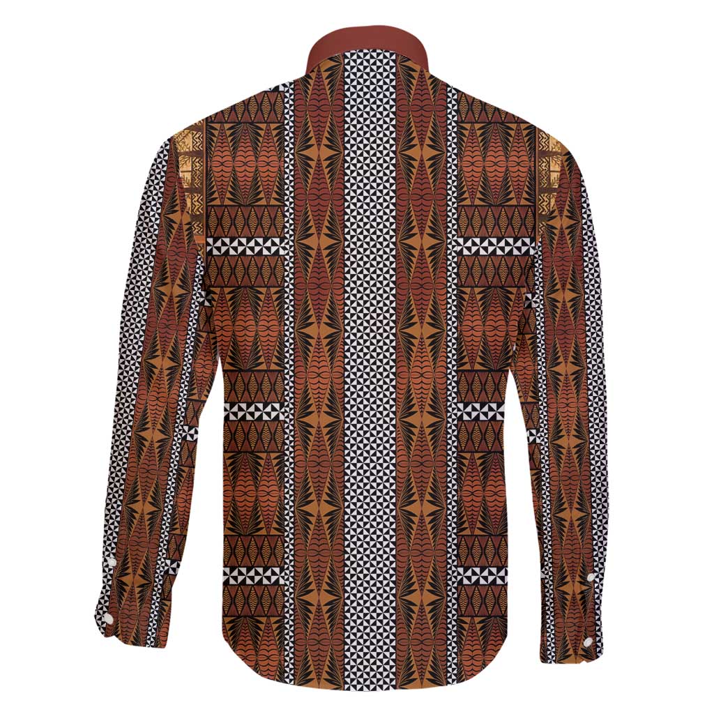 Malo e Lelei Tonga Family Matching Tank Maxi Dress and Hawaiian Shirt Tongan Ngatu Tapa Cloth - Polynesian Pride