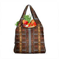Malo e Lelei Tonga Grocery Bag Tongan Ngatu Tapa Cloth - Polynesian Pride
