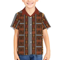 Malo e Lelei Tonga Hawaiian Shirt Tongan Ngatu Tapa Cloth LT14 - Polynesian Pride